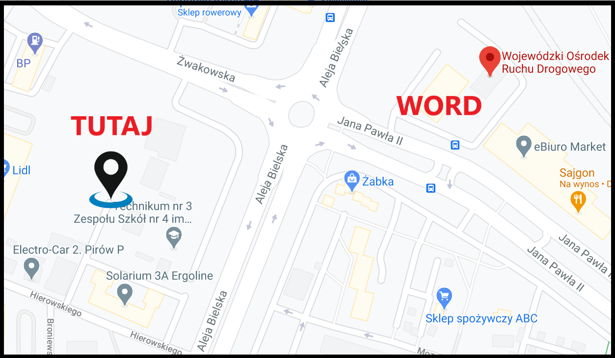 plac B osk kaskader nauka jazdy tychy mikołów